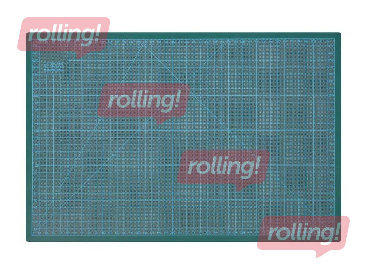 Cutting mat Wedo, green, A4, thickness 3mm, 210x300mm