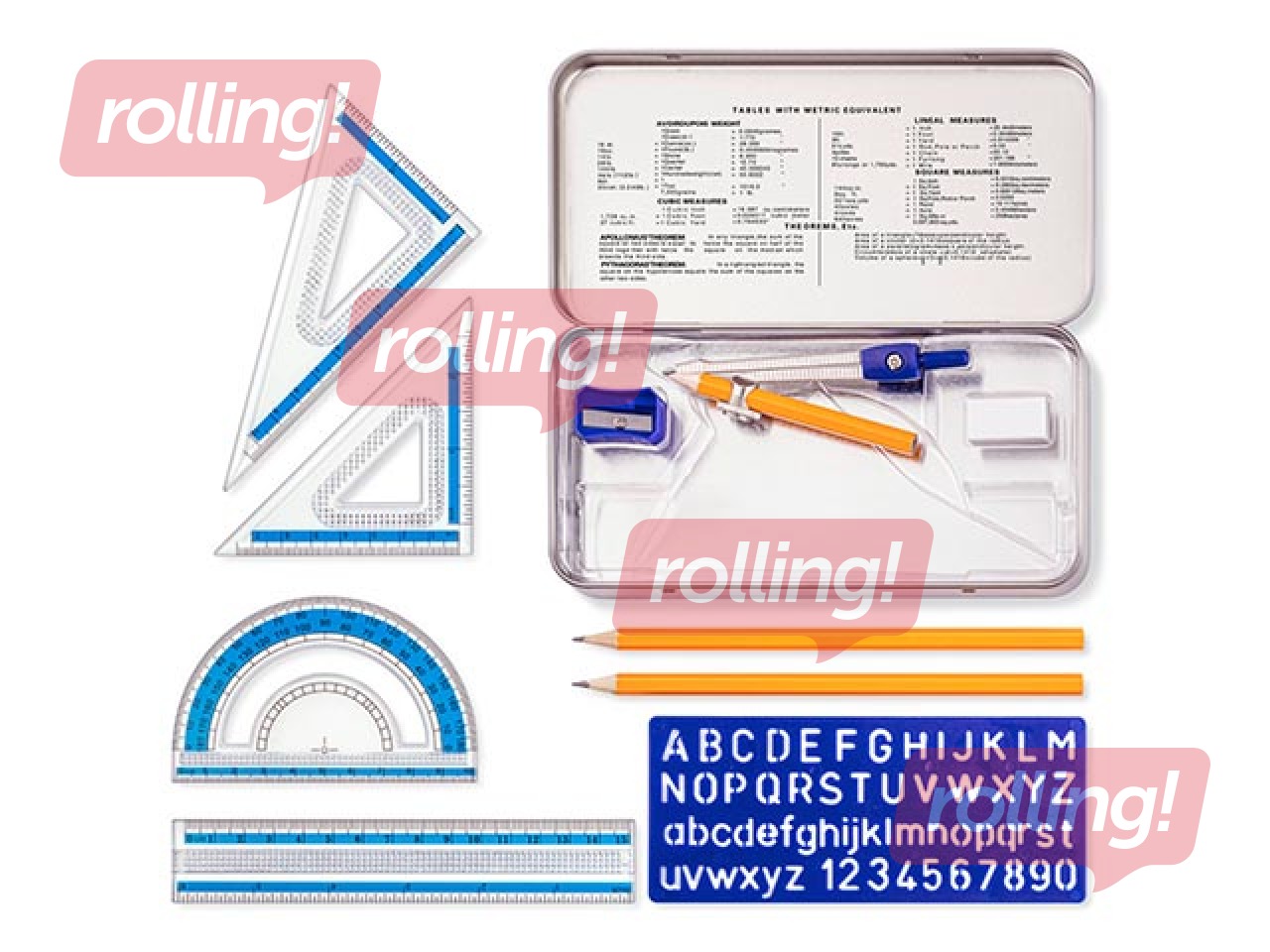 Matemātikas komplekts Staedtler