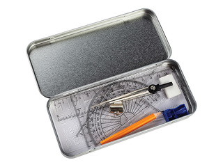 Набор для черчения Centrum, 9 предметов