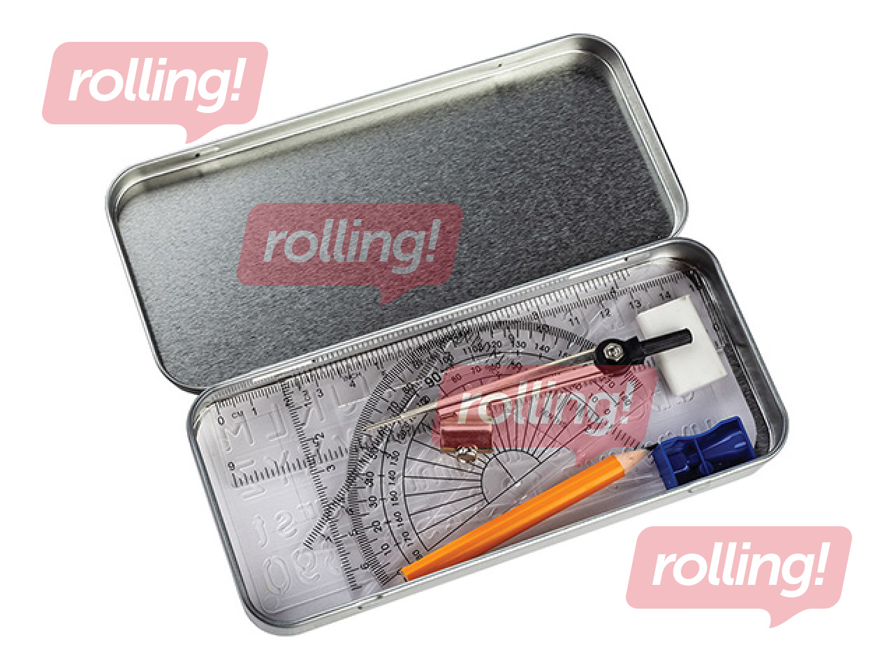 Rasēšanas komplekts Centrum, 9 piederumi