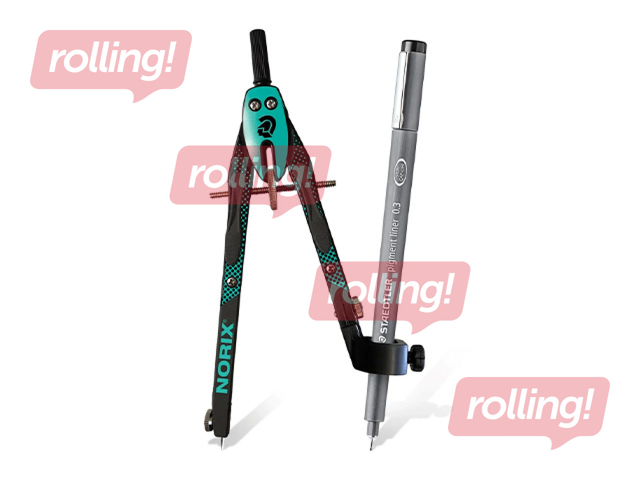 Cirkulis Staedtler Norix 555, dzeltens