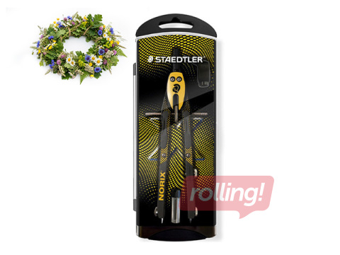 Cirkulis Staedtler Norix 555, dzeltens +Līgo dāvana!