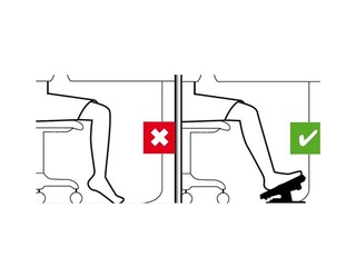 Kāju paliktnis Unilux Chocolate