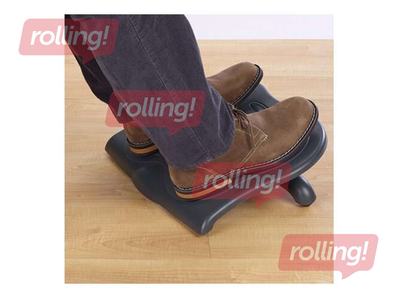 Desk Foot Rest Kensington SoleSaver, black