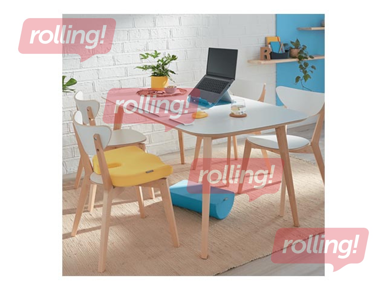 Krēsla paliktnis Leitz Ergo Cosy Cushion, pelēks