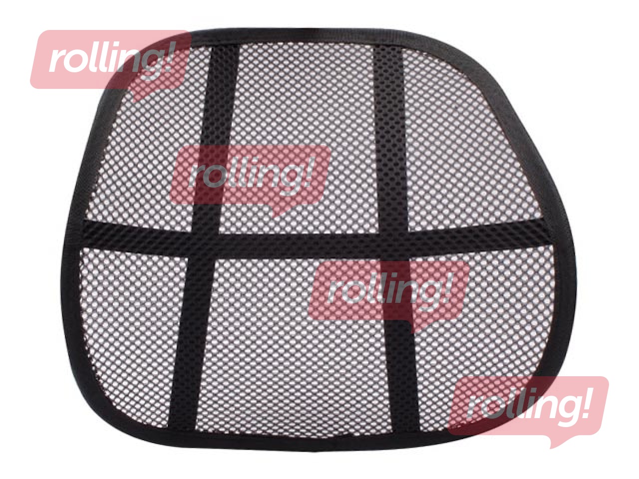 Muguras balsts Q-Connect, melns