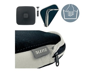 Krēsla paliktnis Leitz Ergo Active Wobble, ar auduma pārklāju, pelēks