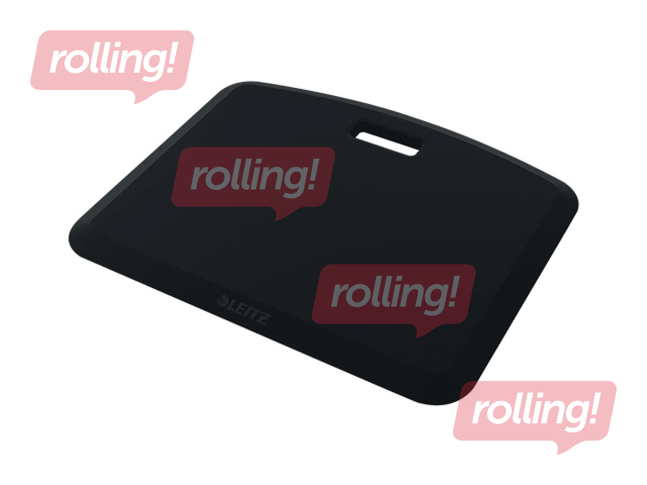 Kāju paklājs, Leitz Ergo, darbam stāvus, tumši pelēks