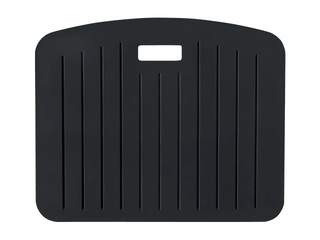 Kāju paklājs, Leitz Ergo, darbam stāvus, tumši pelēks