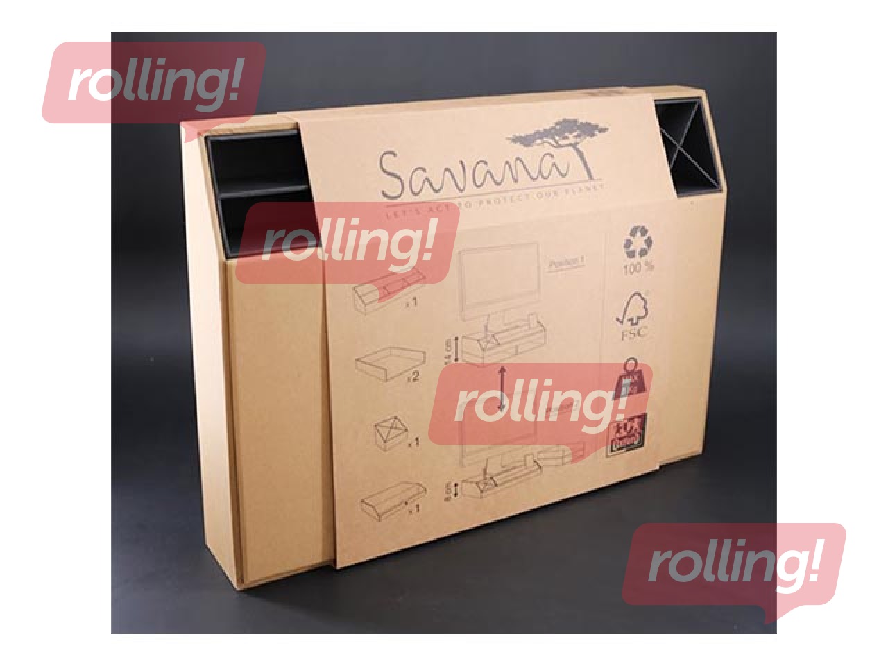 Monitora paliktnis Oxford Savana