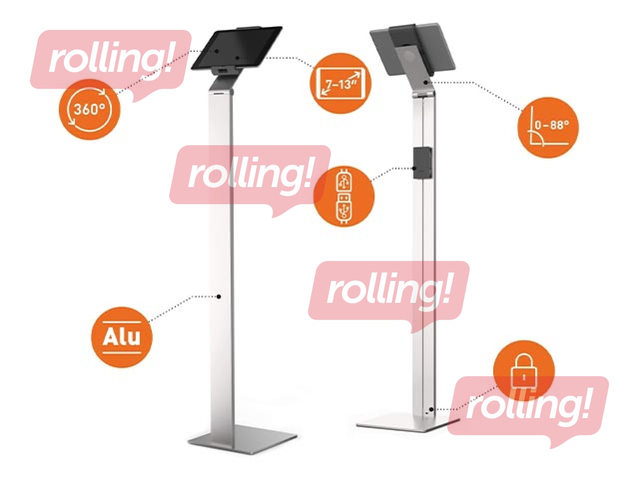 Tablet holder Durable Floor