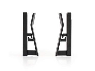 Planšetdatora sienas turētāji Durable, melni, 2 gab.