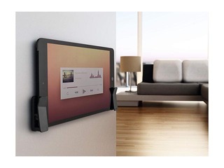 Planšetdatora sienas turētāji Durable, melni, 2 gab.