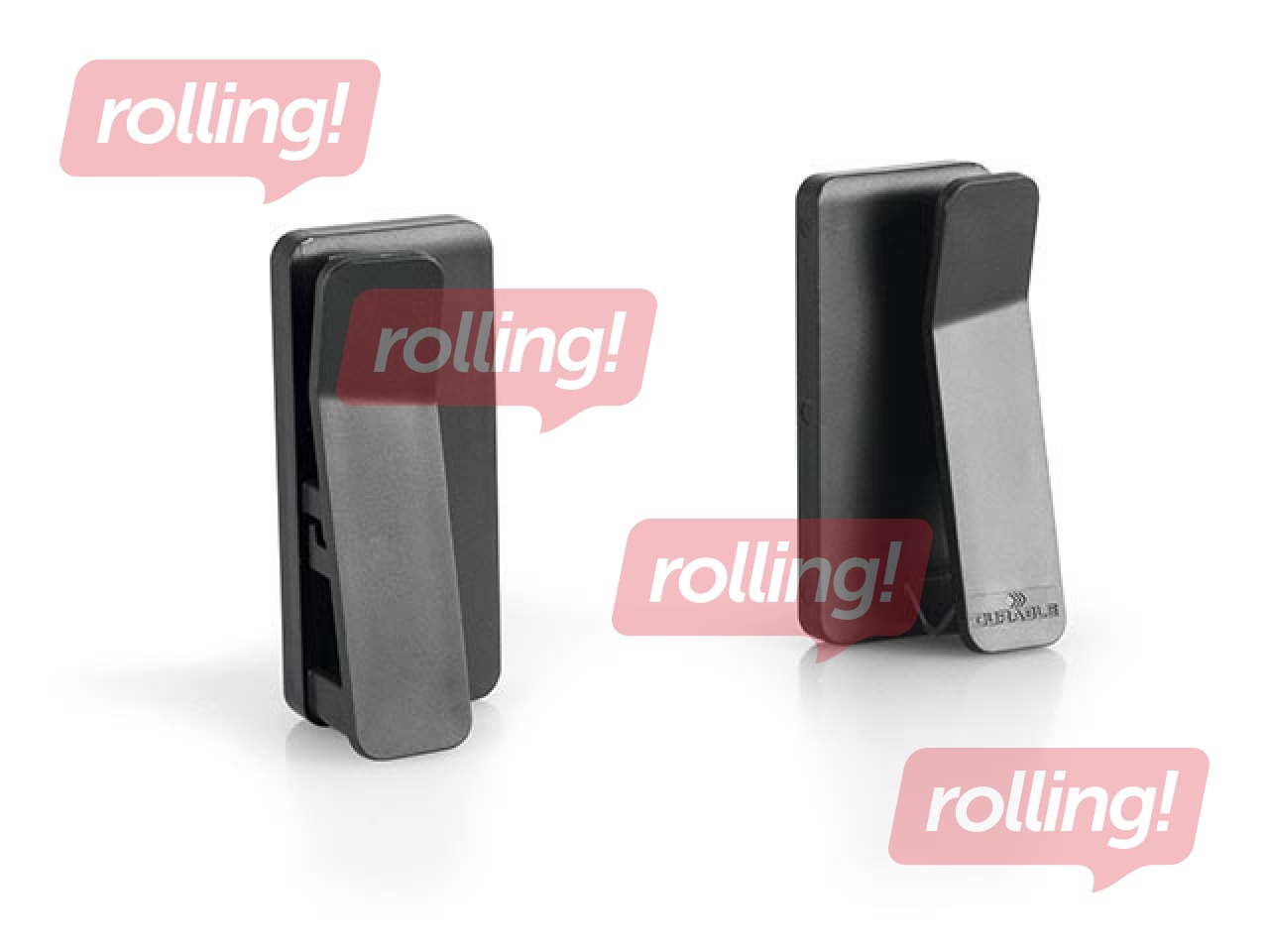 Tablet wall dock Durable, black, 2 pcs.