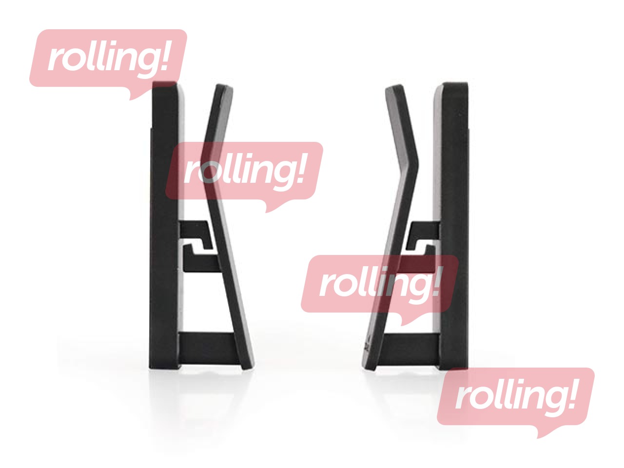 Tablet wall dock Durable, black, 2 pcs.