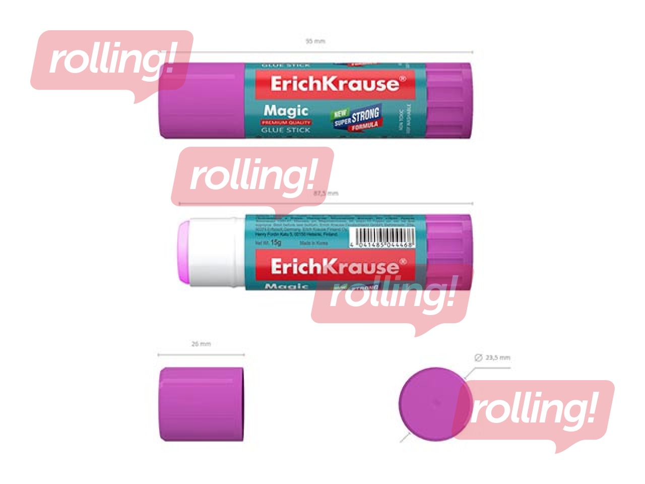 Līmes zīmulis ErichKrause Magic, 15g