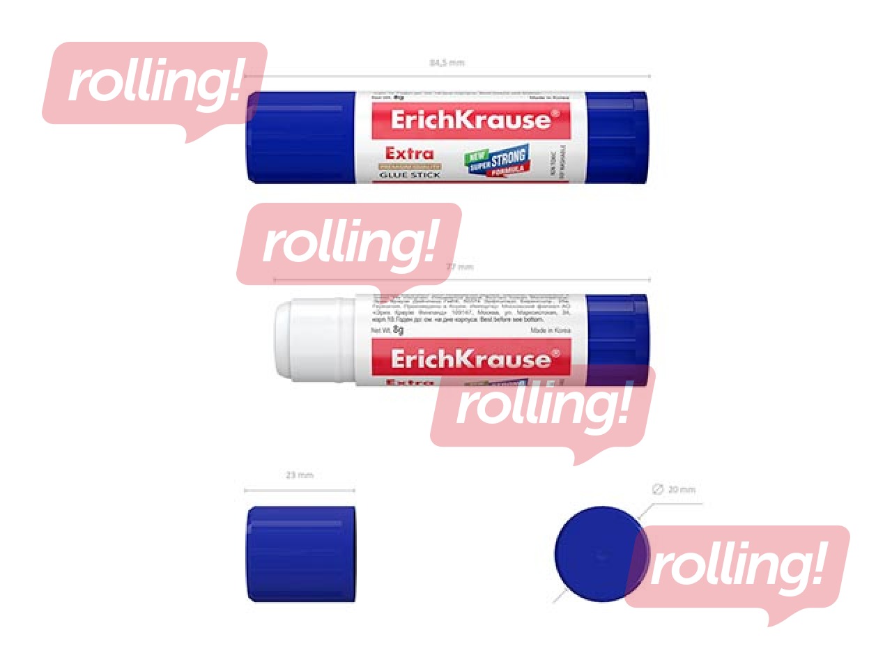Glue stick ErichKrause Extra, 8g