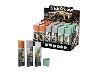 Glue stick ErichKrause, Big City Cats, triangular shape, 13g