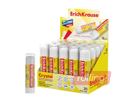Glue stick ErichKrause, Crystal, 15g
