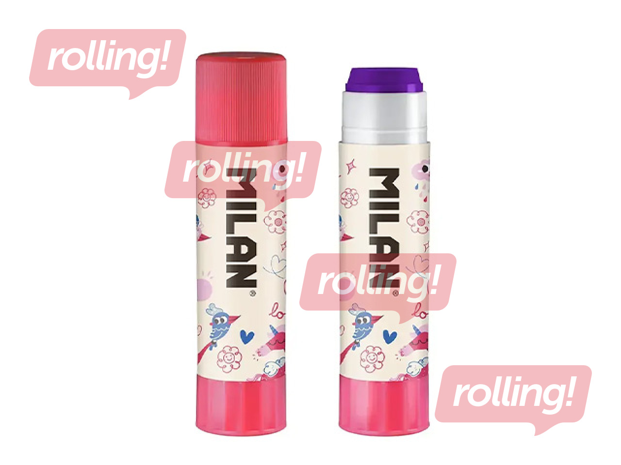 Līmes zīmulis Milan Flowicorn, 21g