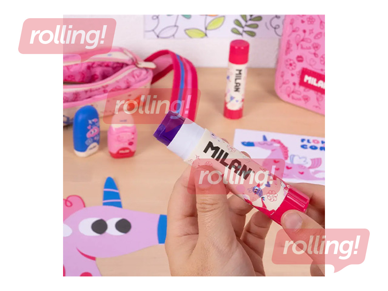 Līmes zīmulis Milan Flowicorn, 21g