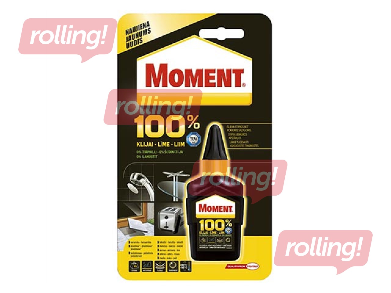 Liim Moment Henkel 100%, 50 g