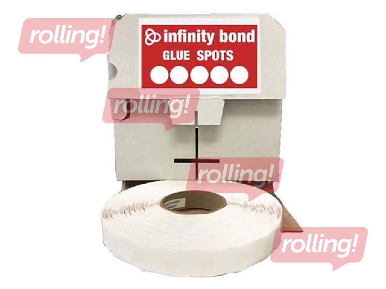 Glue points Hotmelt, high degree of adhesivness, 10mm x 5000 dots