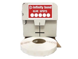 Glue points Hotmelt, medium degree of adhesivness, 10mm x 1000 dots 