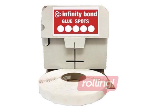 Glue points Hotmelt, medium degree of adhesivness, 10mm x 5000 dots