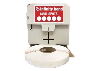 Ümmargused kleebispaberid Hotmelt, keskmine nakkuvus, 10mm x 5000 täppi