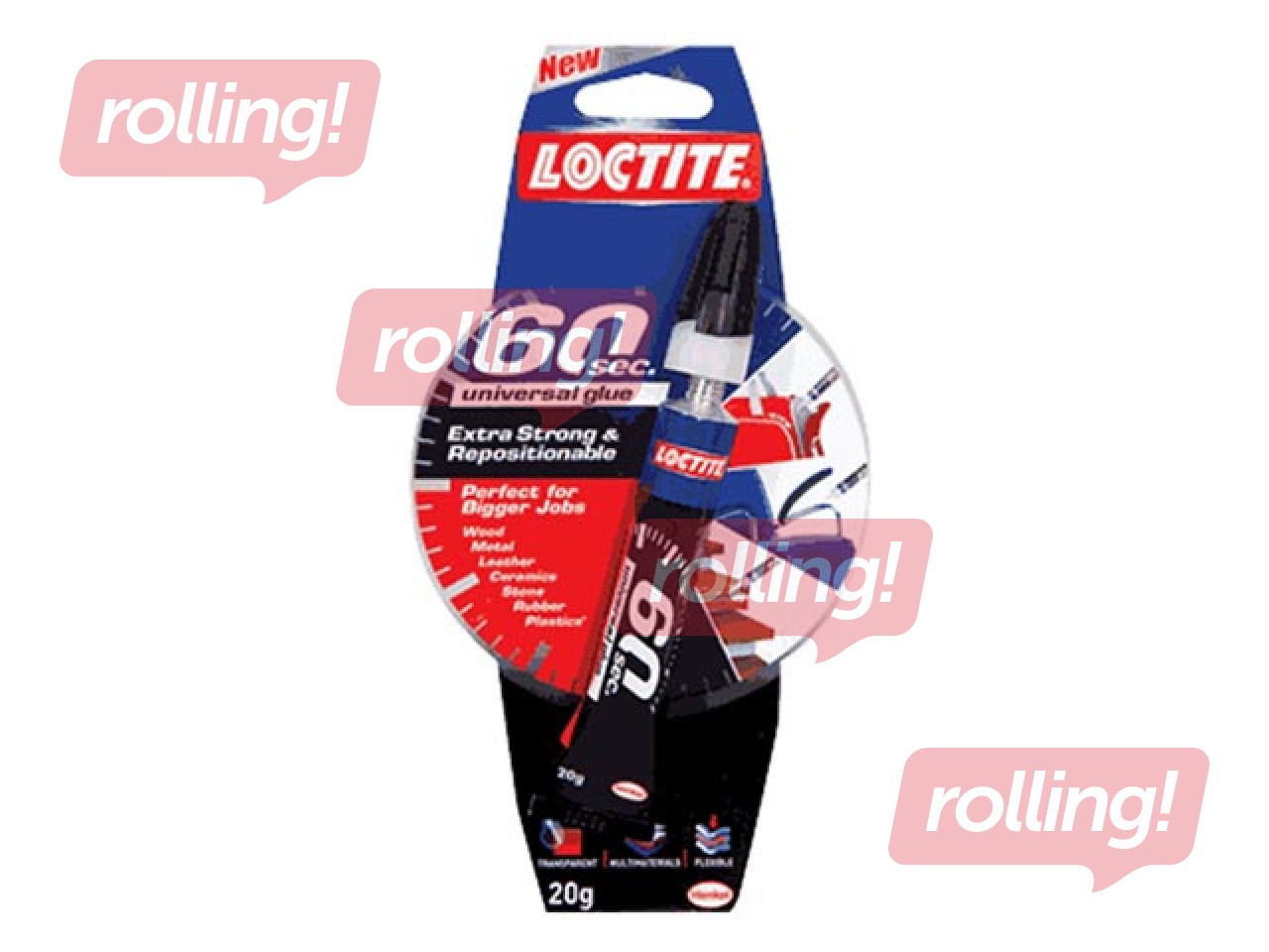 Līme universālā Hеnkel Loctite 60 sec., 20g