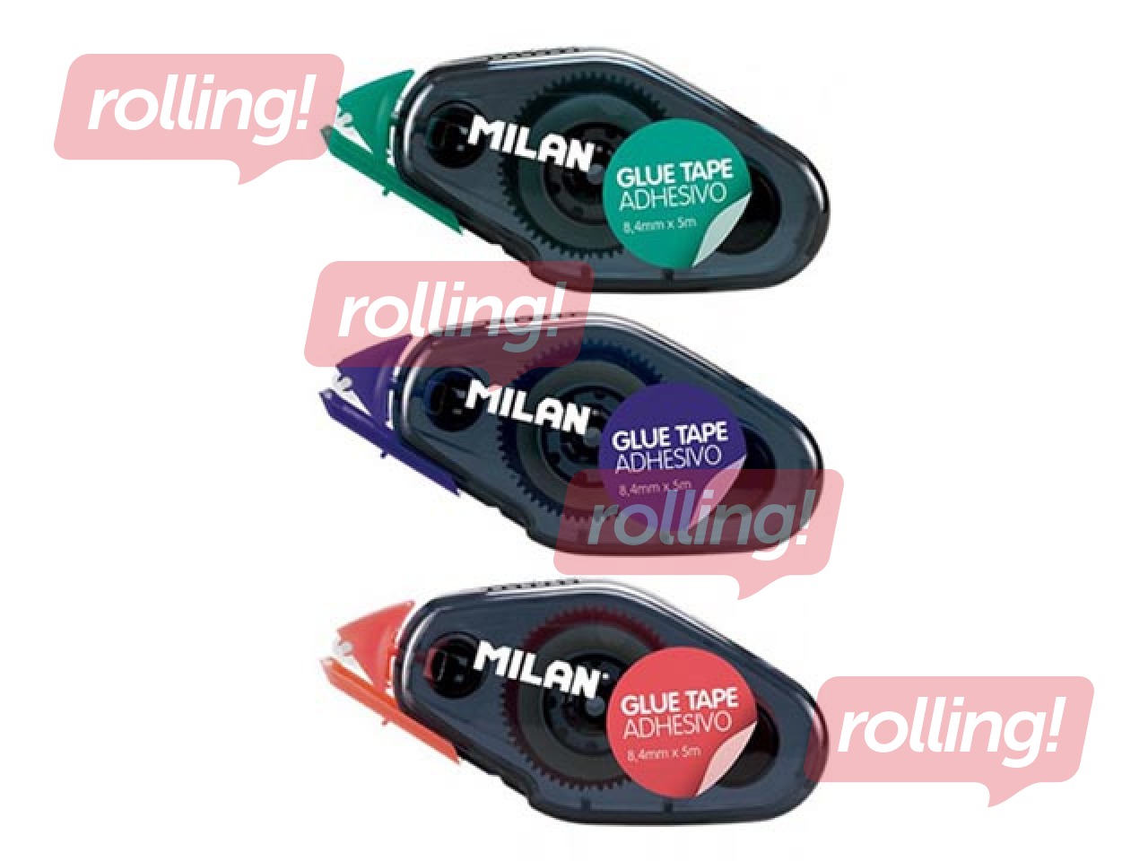 Līme rolleris Milan, 8.4mm x 5m