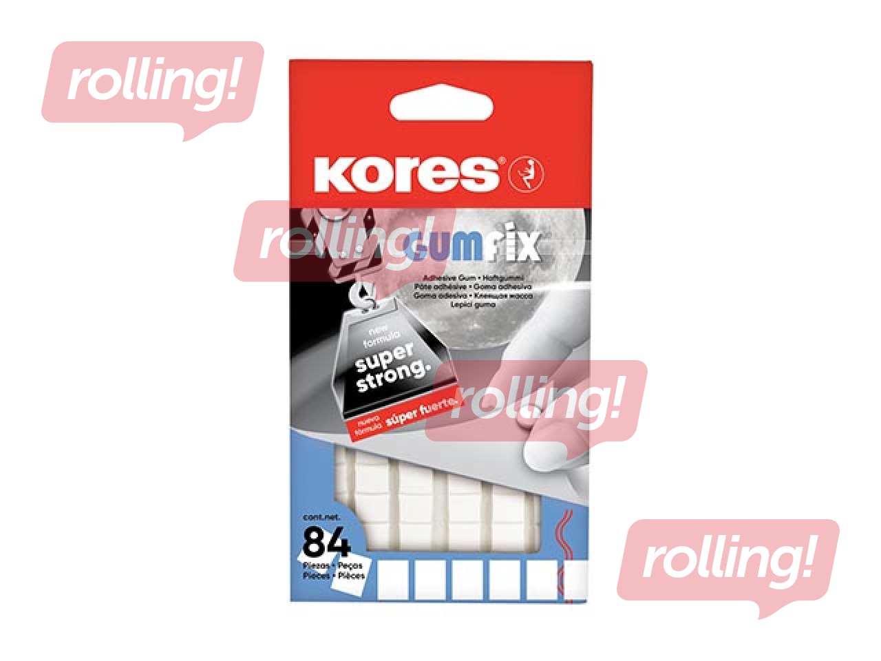 Kleepkumm Kores Super strong, 84 tk