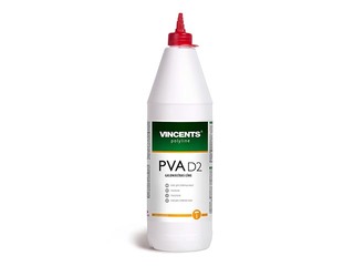 Liim PVA D2, puutööd, 1kg