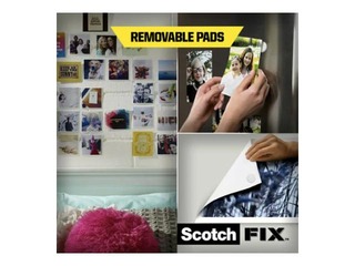 Eemaldatavad liimipadjad Scotch, 11 mm x 15 mm, 36 tk