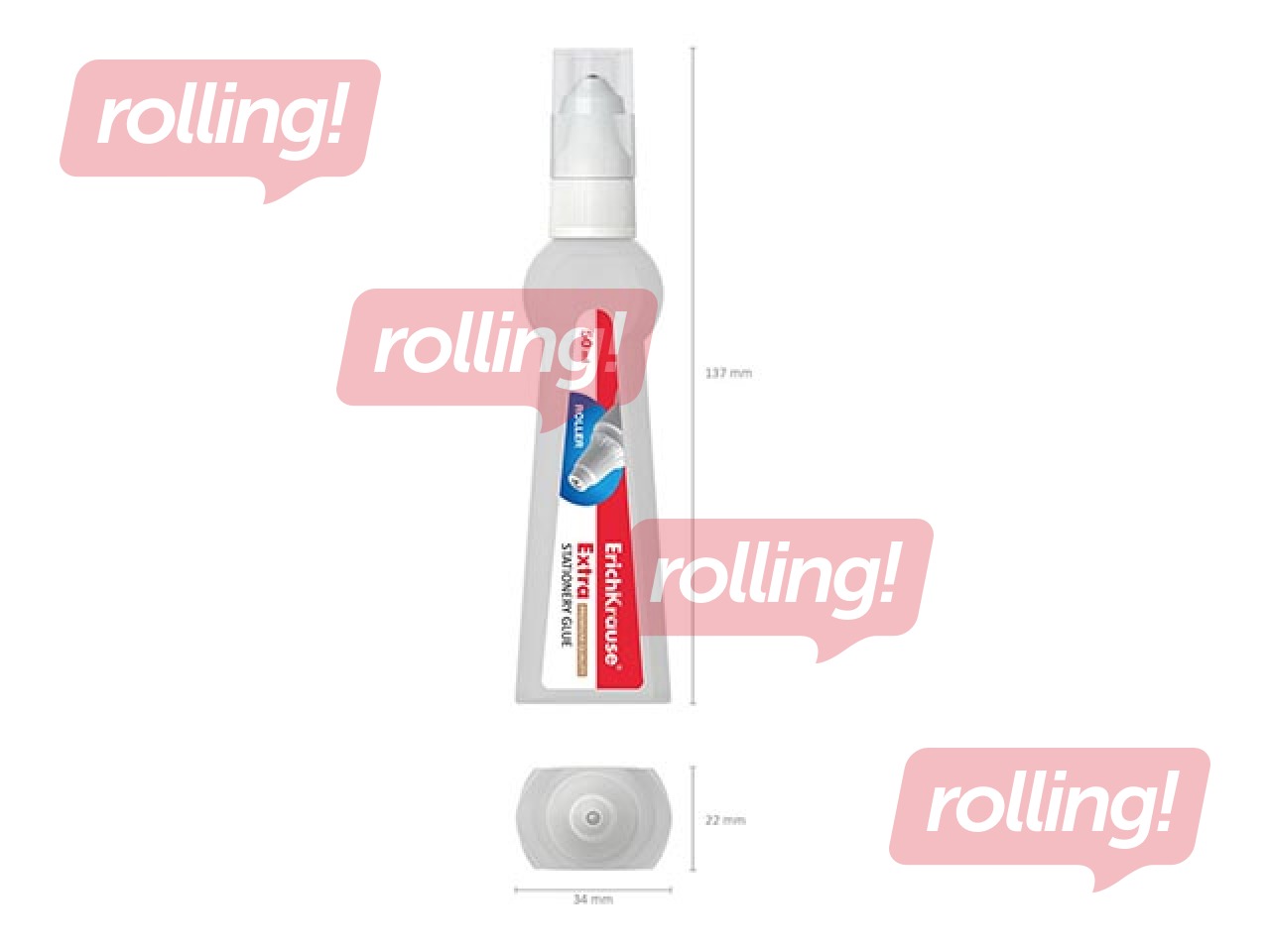 Līme rolleris ErichKrause Extra, 50ml