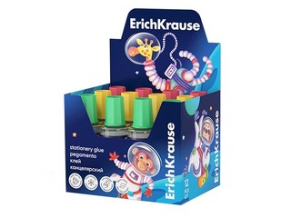 Līme ErichKrause, Space animals, caurspīdīga, ar aplikatoru, 30ml