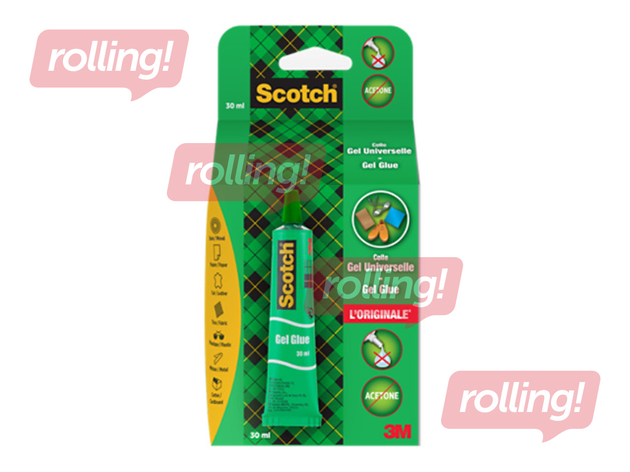 Liim-geel 3M Scotch, 30ml