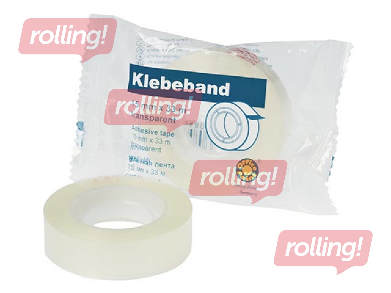Adhesive Office Point, transparent, 15mm x 33m, 1 pc.