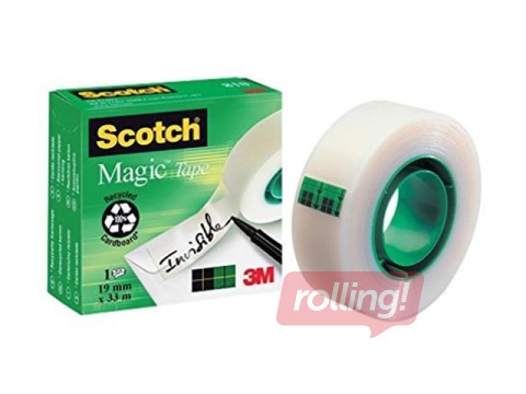 Līmlente 3M Scotch Magic 810, 12mmx33m, 1 gab., matēta