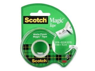 Держатель с скочем 3M Scotch  Magic, 19мм x 7.5м