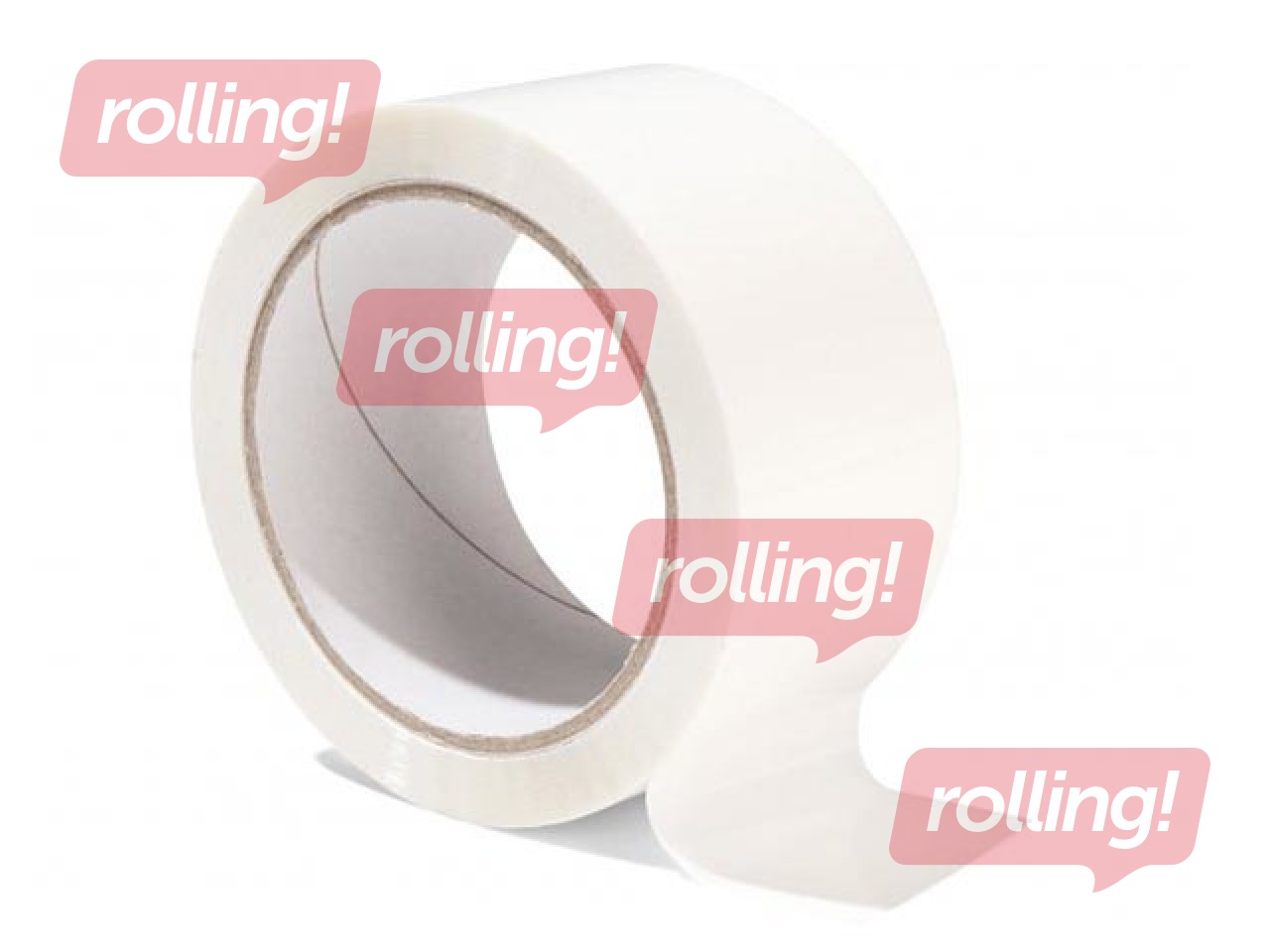 Adhesive paper tape 50mm x 48m, white
