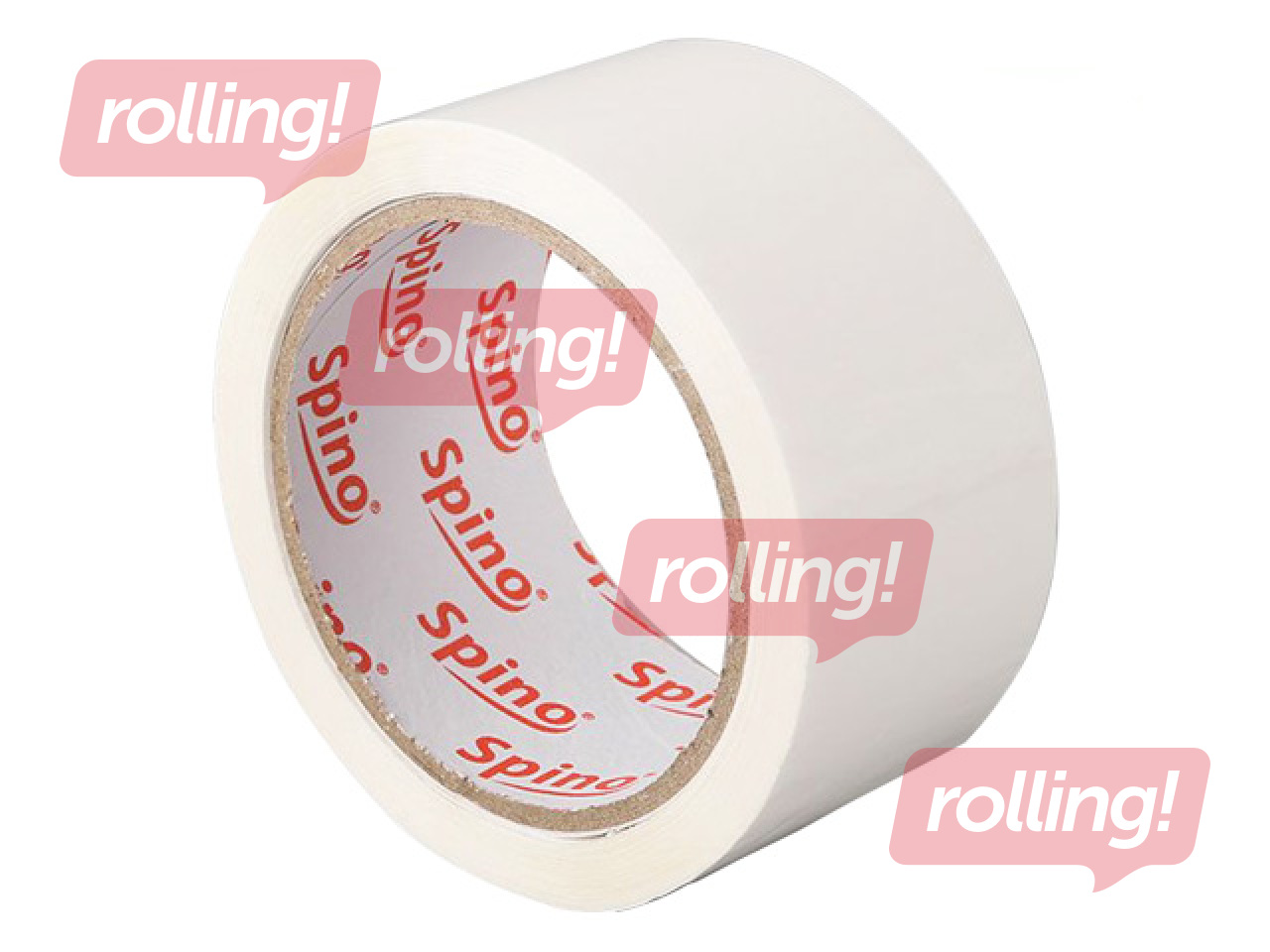 Adhesive tape for packaging, white, acrylic, 48mm х 66m, 25q/m²