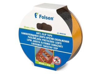 Self-adhesive anti-slip tape - yellow / black 5cm x 10m