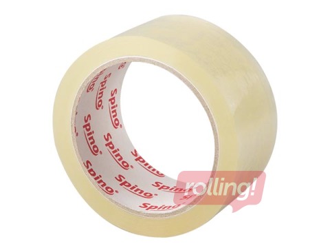 Līmlente iepakošanai Akril, caurspīdīga, 48mm х 66m