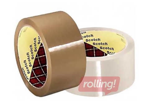 Скотч 3M Scotch Storage Low-noise, коричневый, 50мм x 66м