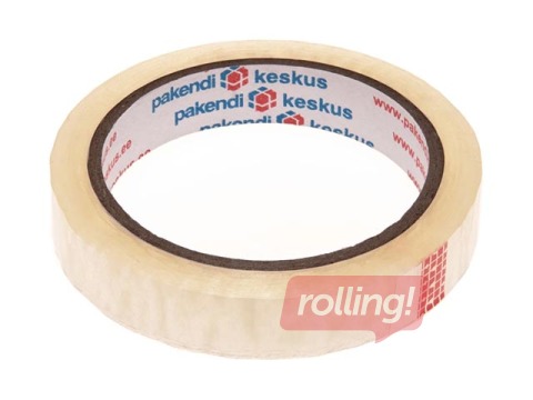 Līmlente caurspīdīga, iekš.diametrs 76mm, 18mm x 66m