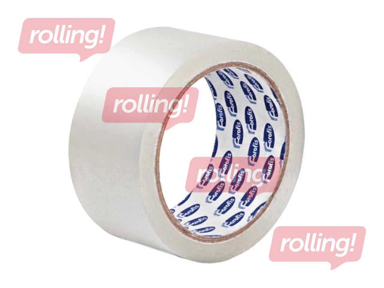 Līmlente iepakošanai, caurspīdīga, 48mm х 66m, 40mic