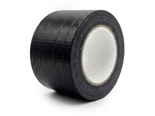 Duct tape, black, 75mm x 50m
