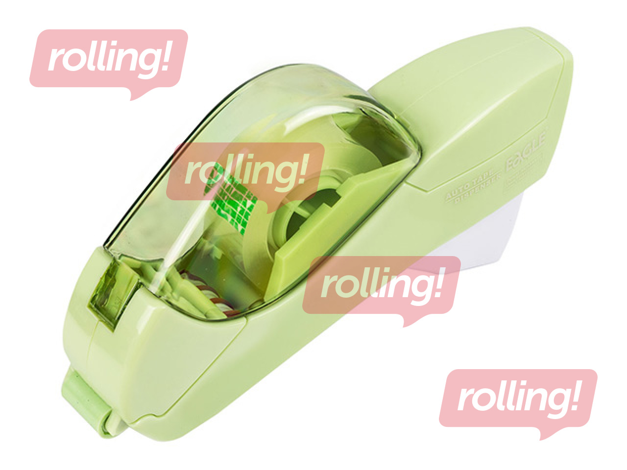 Tape dispenser Eagle with tape T5165AB, green, 33mm×19m and 33mm×12m